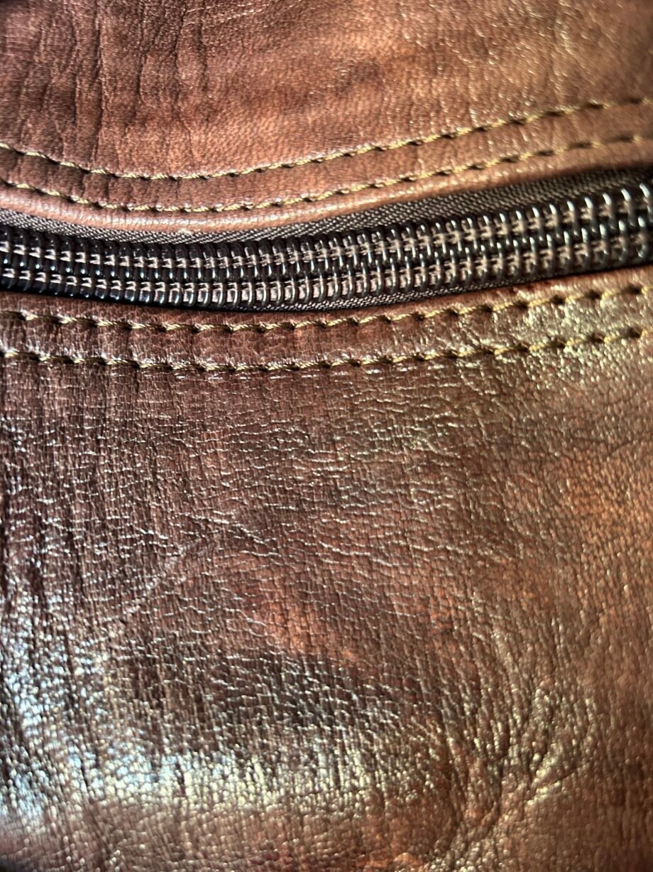 sac de voyage en cuir véritable