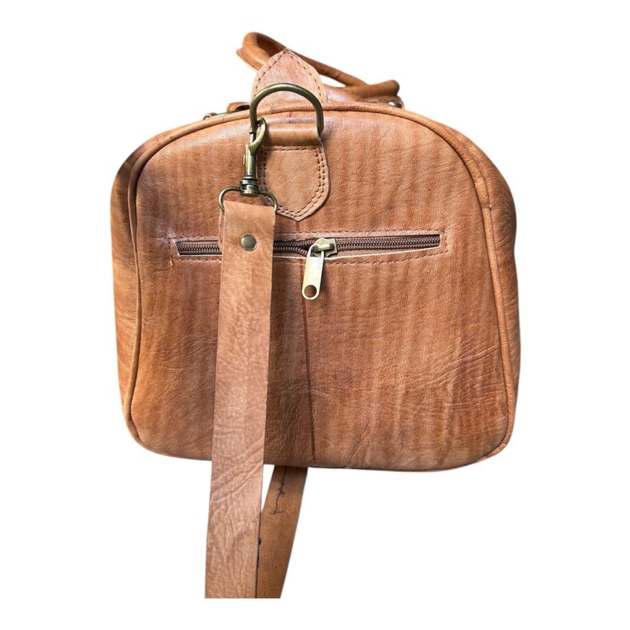 sac de voyage en cuir véritable